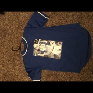 LA Baseball style Button Up